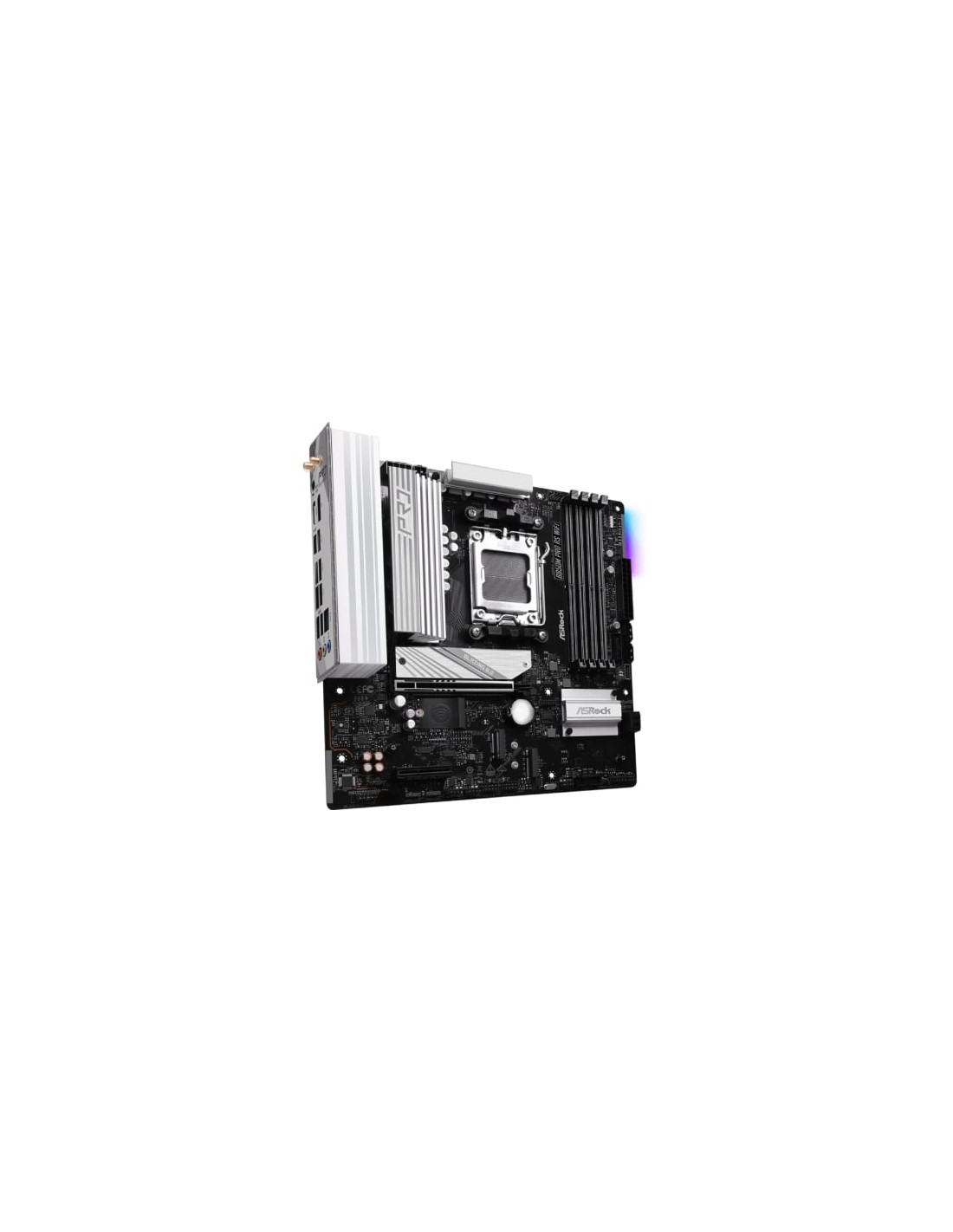 Placa Base Asrock B850M Pro RS WiFi DDR5 PCIe 5.0 Socket AM5 Micro ATX