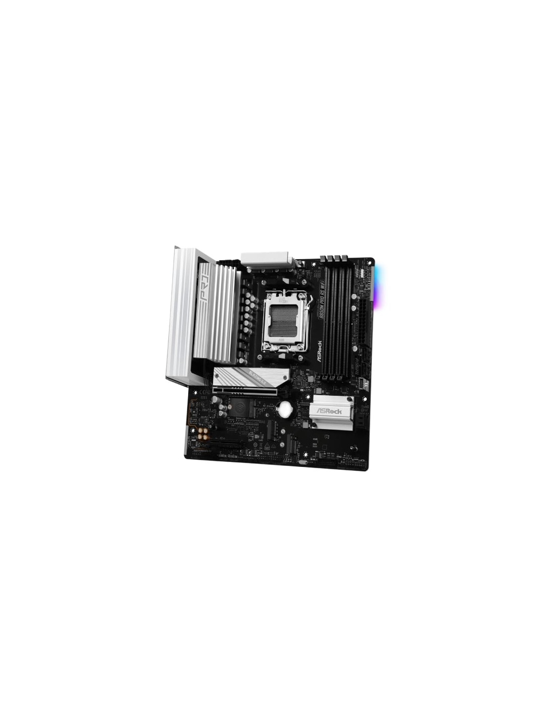 Placa Base Asrock B850M Pro RS WiFi DDR5 PCIe 5.0 Socket AM5 Micro ATX