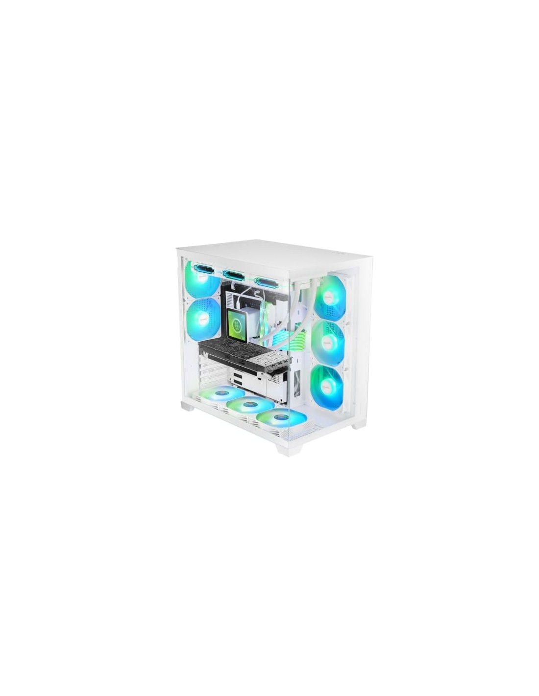 Caja Gaming Semitorre Mars Gaming MCVPRO Blanca | Logroño