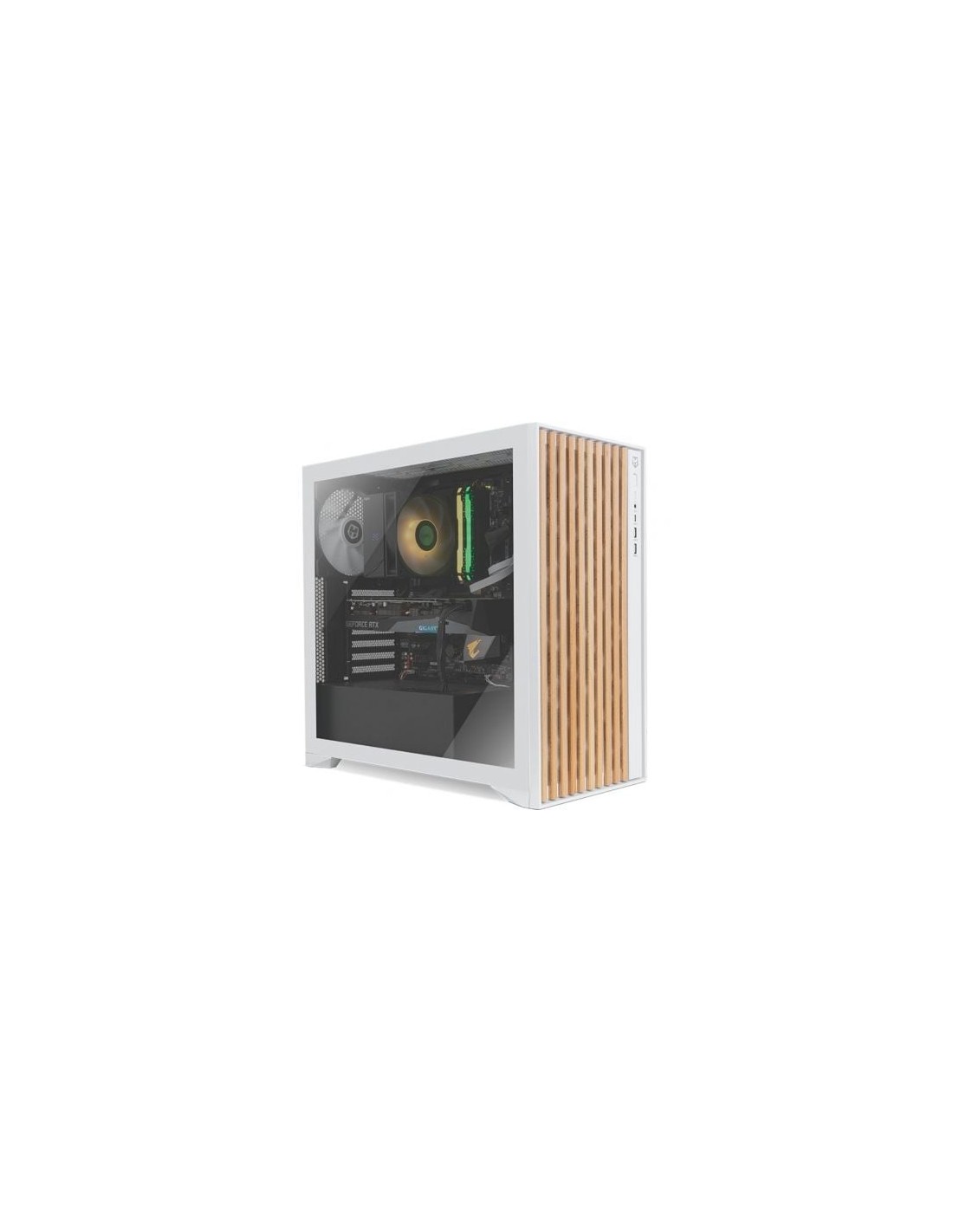 Caja Gaming Semitorre Nox Hummer Element Blanca | Logroño