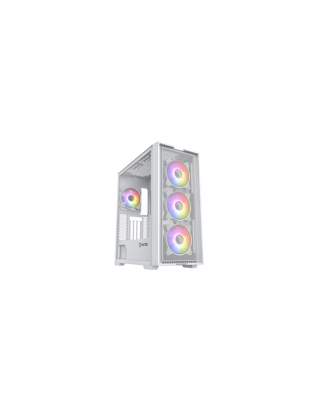 Caja Gaming Torre Hiditec H2 Air ARGB Blanca | Logroño