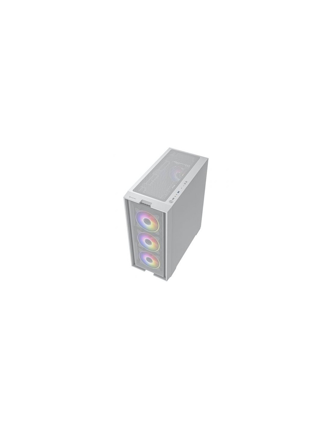 Caja Gaming Torre Hiditec H2 Air ARGB Blanca | Logroño