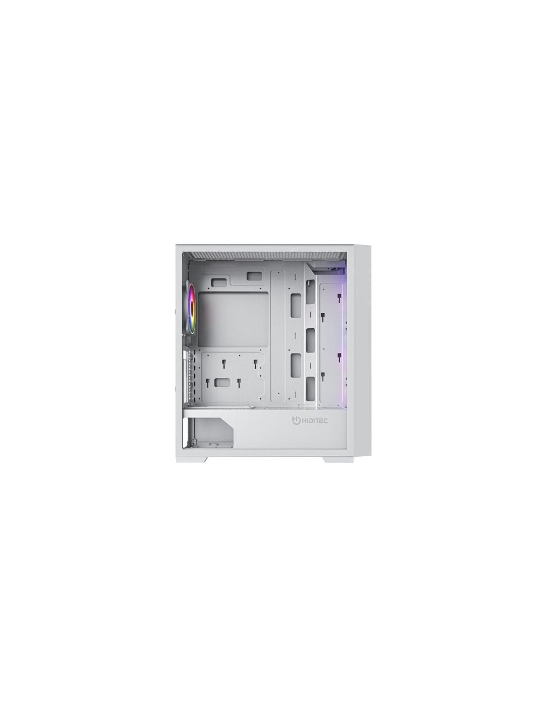 Caja Gaming Torre Hiditec H2 Air ARGB Blanca | Logroño