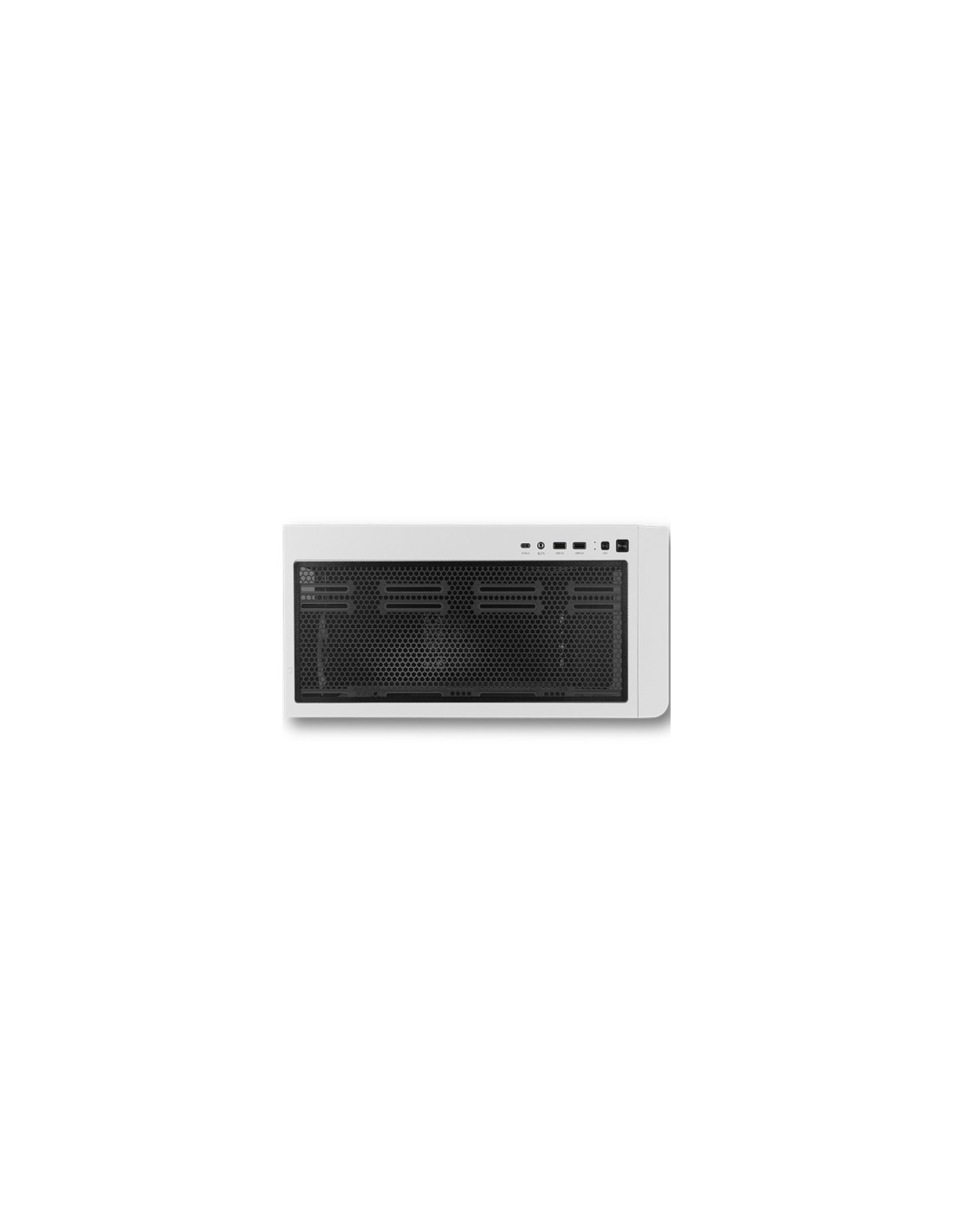 Caja Gaming Semitorre Nox Hummer ETHER Blanca y Negra | Logroño