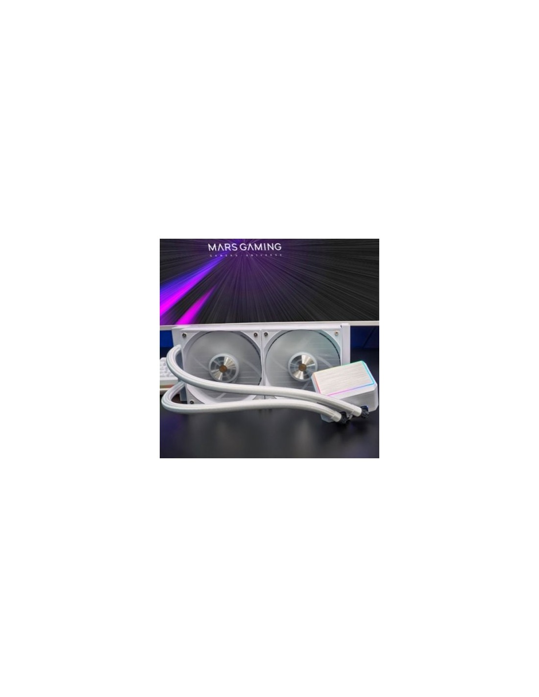 Sistema de Refrigeración Líquida Mars Gaming ML-PROII240 Blanco