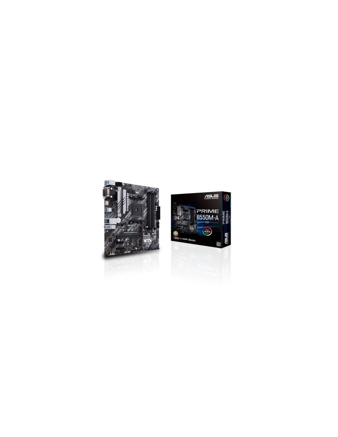 Placa Base Asus Prime B550M-A/CSM Socket AM4 DDR4 PCIe 4.0 Micro ATX