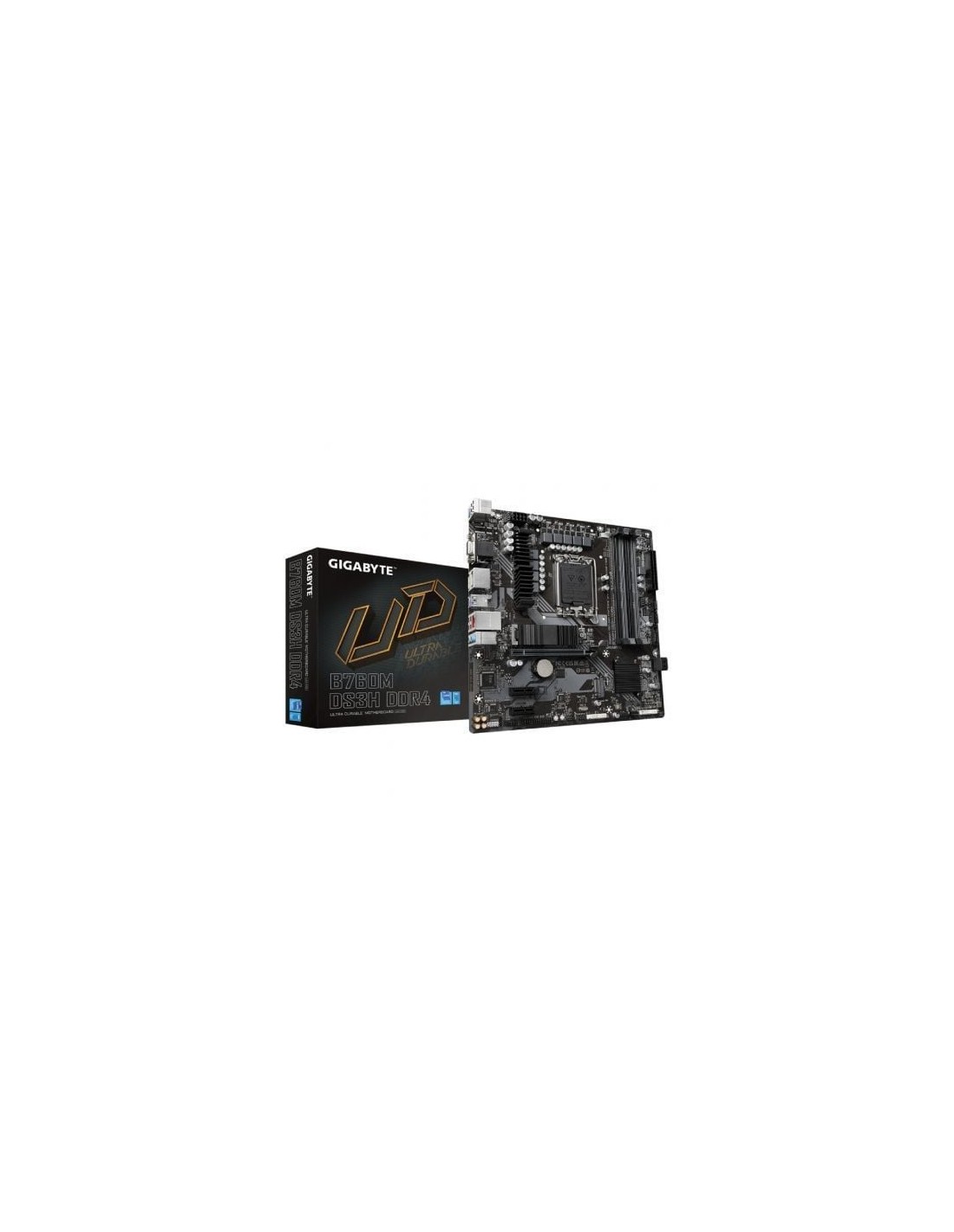 Placa Base Gigabyte B760M DS3H DDR4 Socket 1700 DDR4 PCIe 4.0 Micro AT