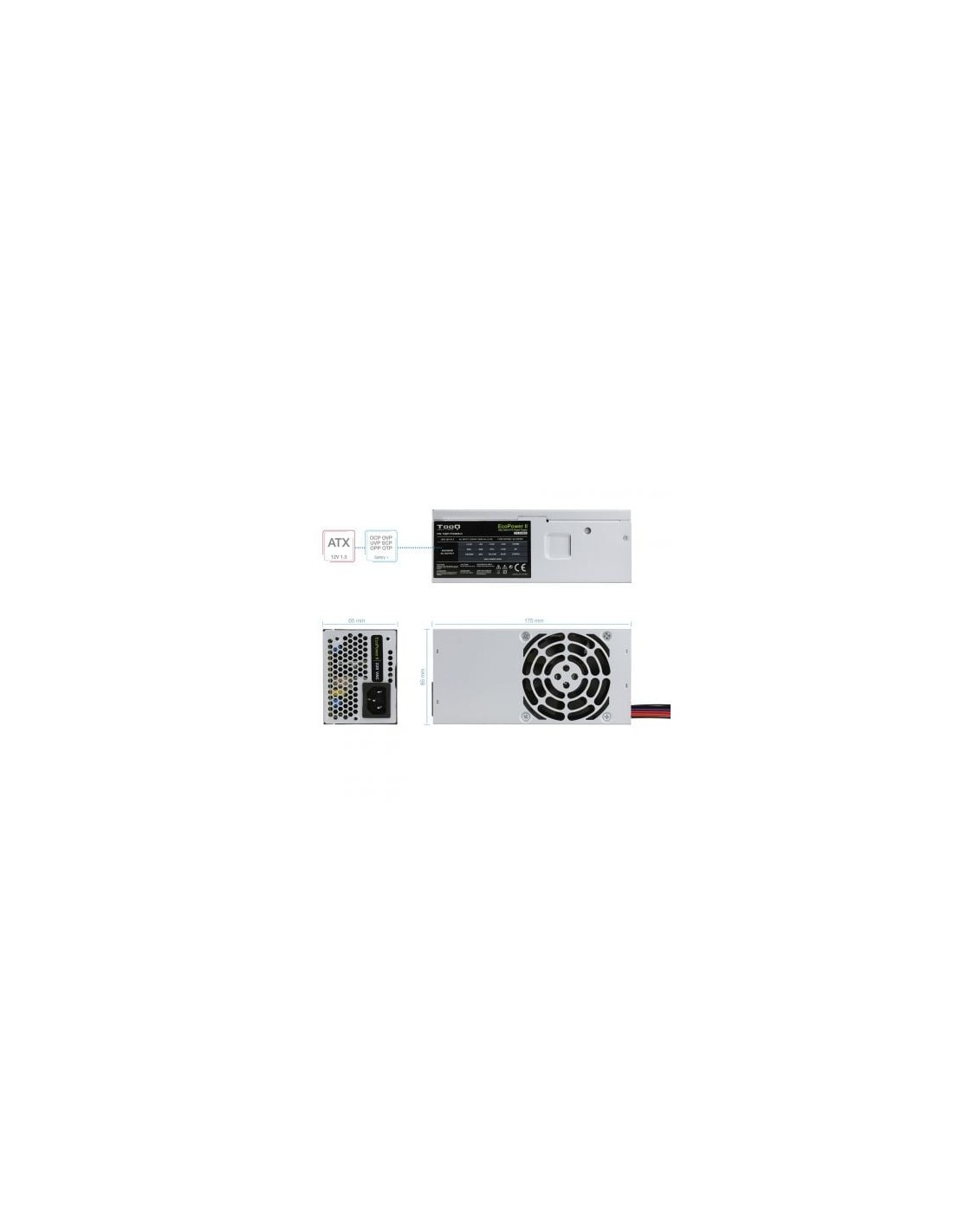 Fuente de Alimentación TFX TooQ TQEP-TFX500S-O 500W | Logroño