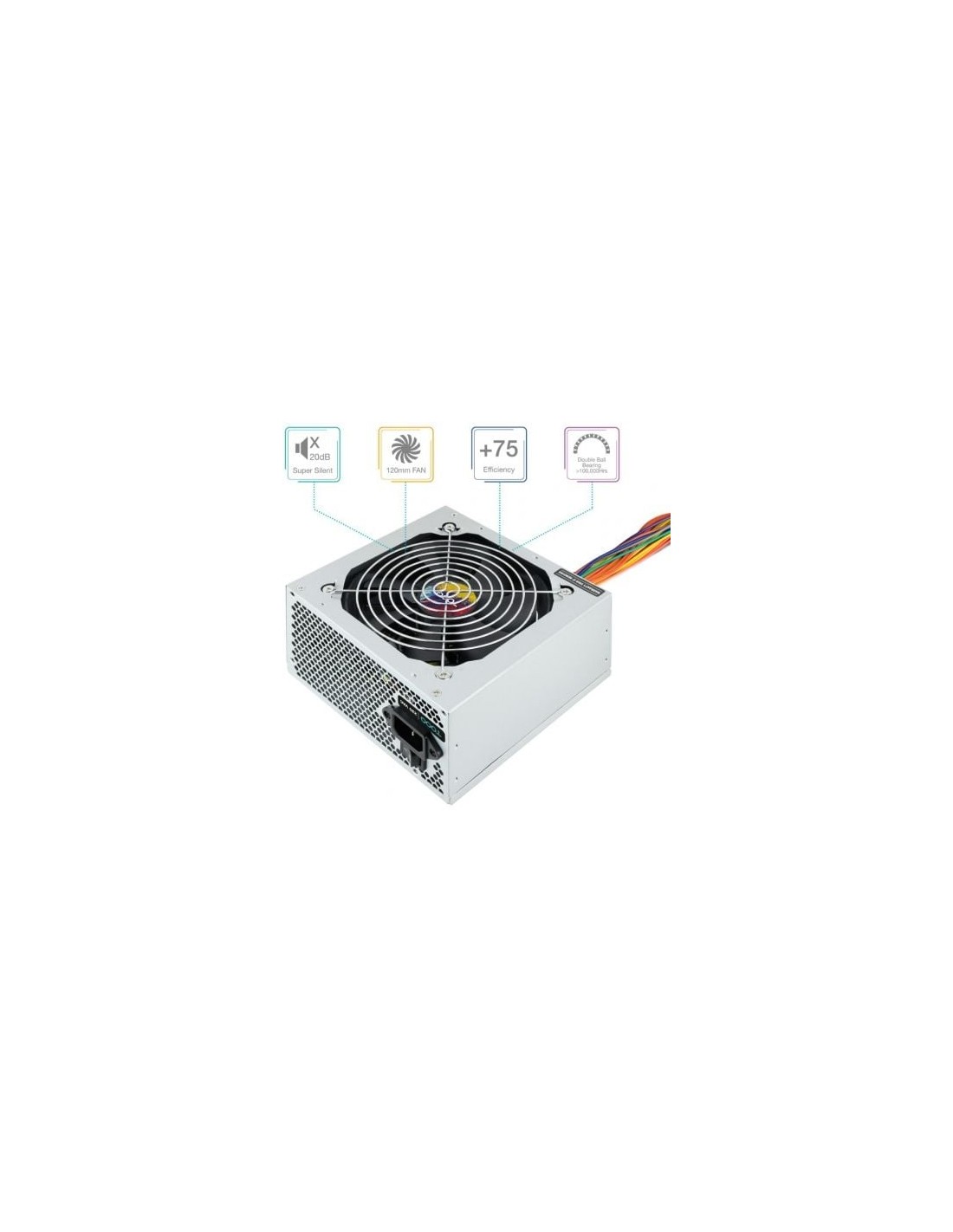 Fuente de Alimentación TooQ TQAPOLO-550SP 550W | Logroño