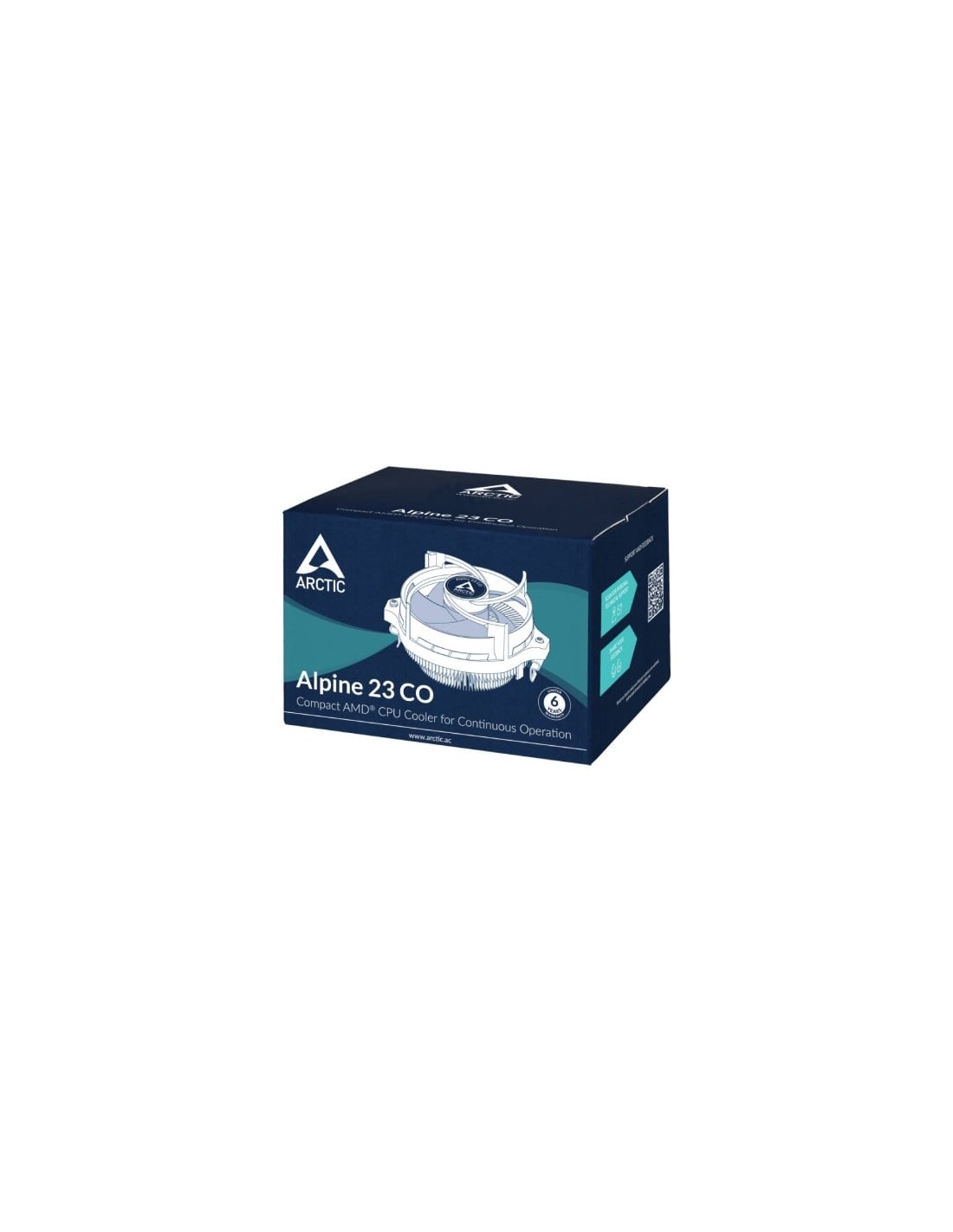 Ventilador con Disipador Arctic Alpine 23 CO 9cm | Logroño