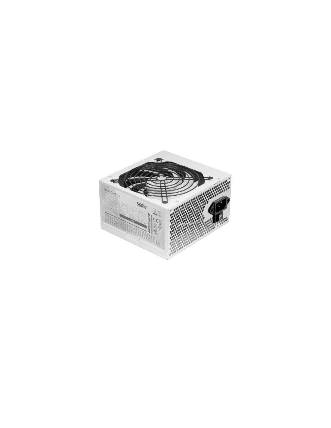 Fuente de Alimentación Mars Gaming MPIII550P 550W | Logroño