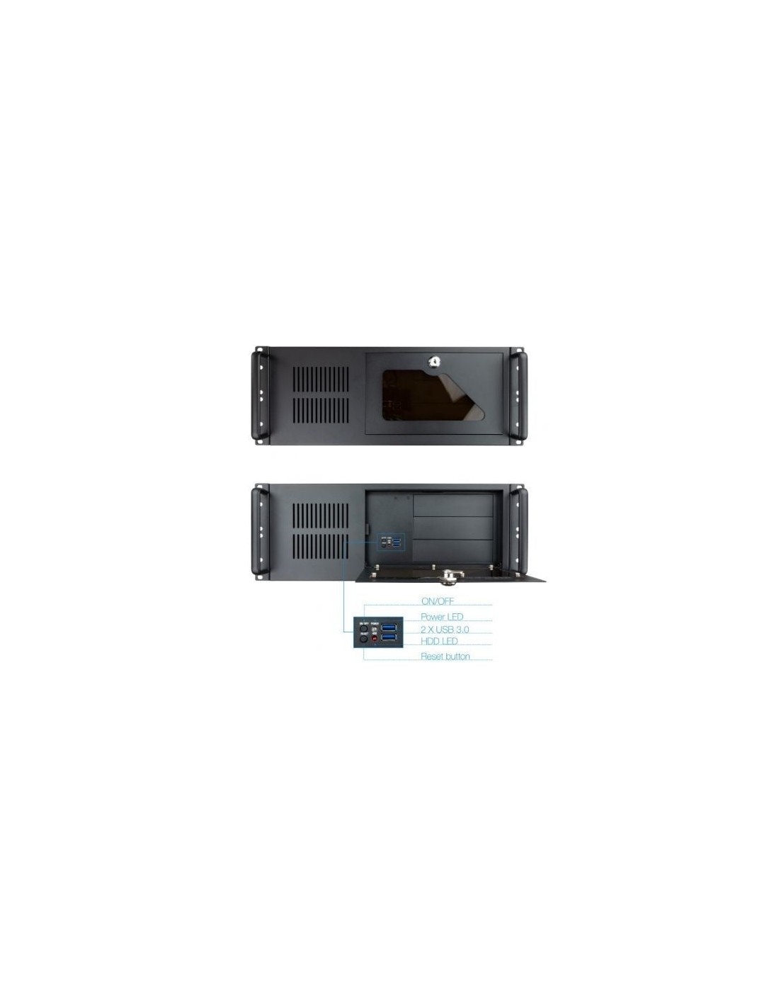 Caja Rack TooQ RACK-406N-USB3 | Logroño