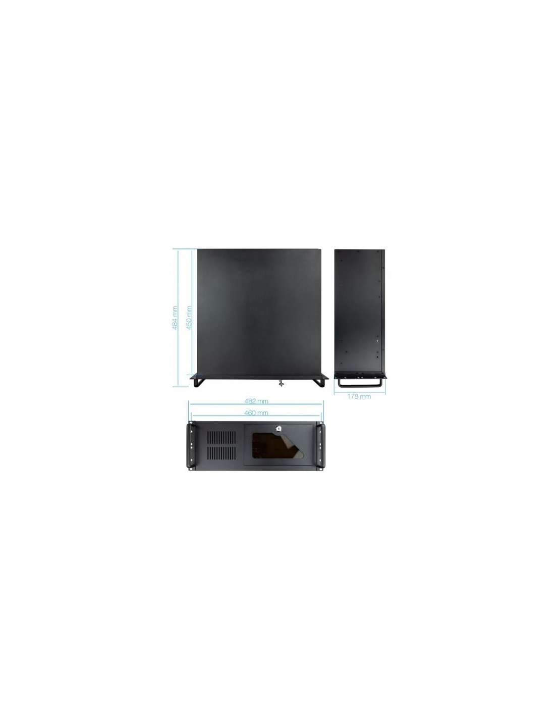 Caja Rack TooQ RACK-406N-USB3 | Logroño