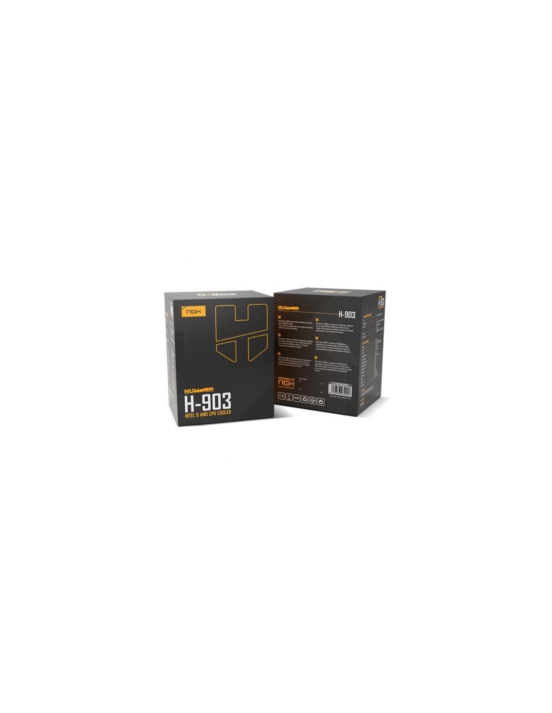 Ventilador con Disipador Nox Hummer H-903 9.2cm | Logroño