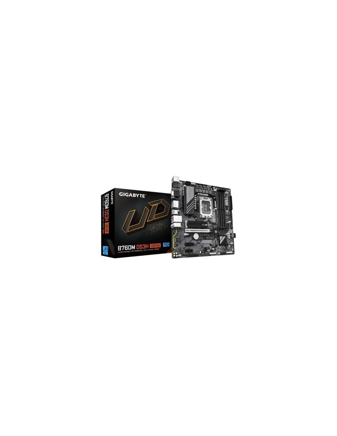 Placa Base Gigabyte B760M DS3H GEN5 Socket 1700 DDR5 PCIe 5.0 Micro AT