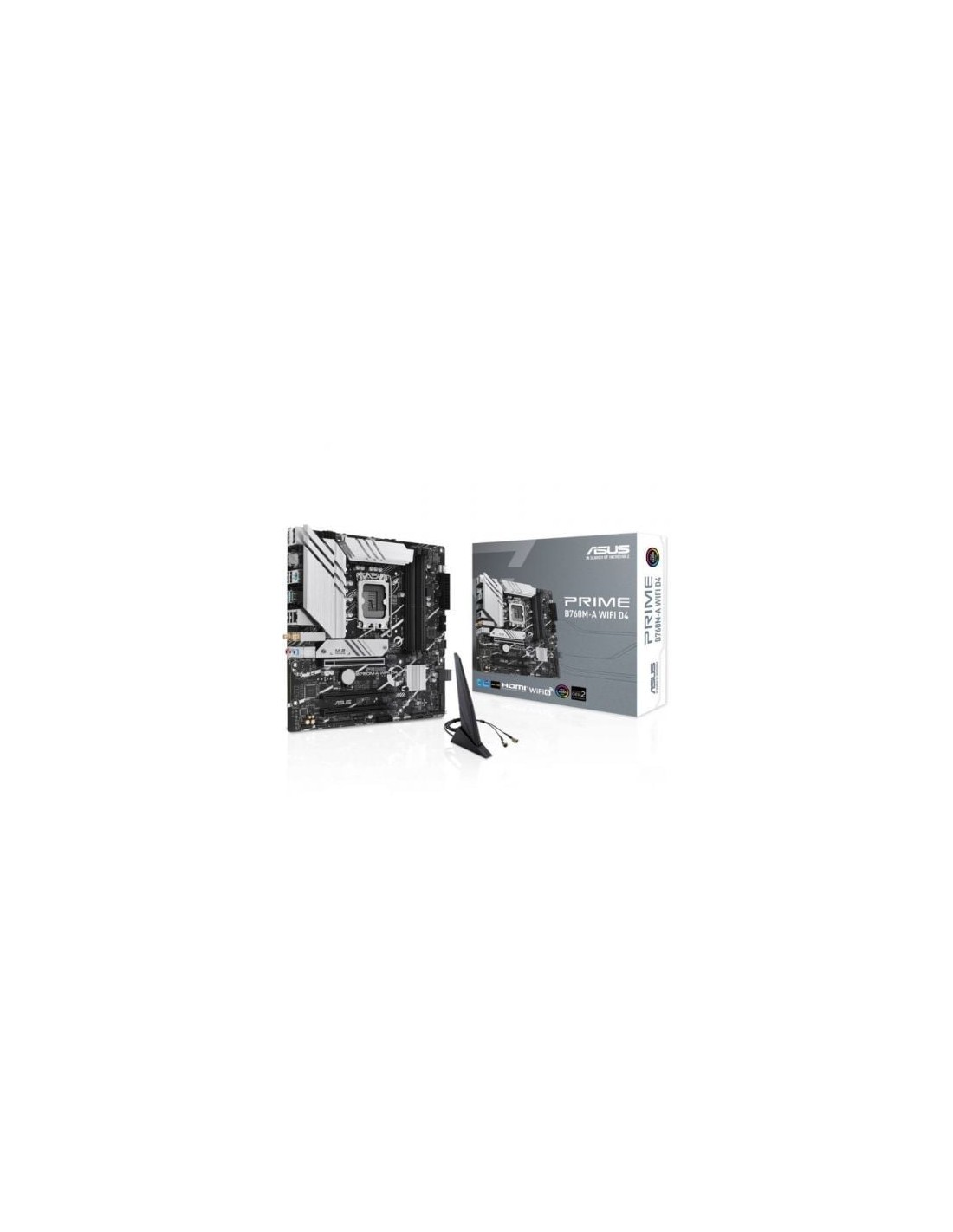 Placa Base Asus Prime B760M-A WIFI D4 Socket 1700 DDR4 PCIe 4.0 Micro 