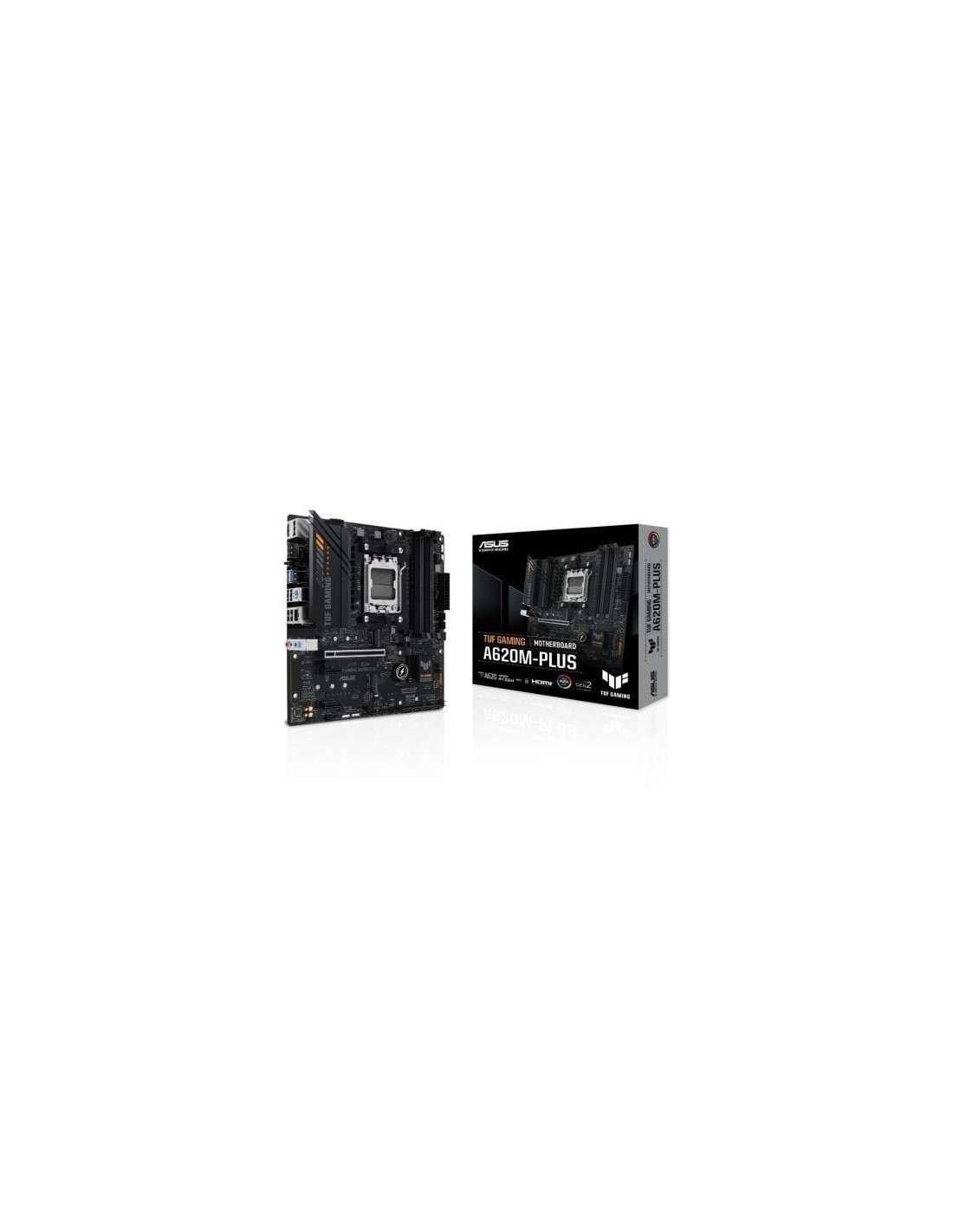 Placa Base Asus TUF GAMING A620M-PLUS Socket AM5 DDR5 PCIe 4.0 Micro A