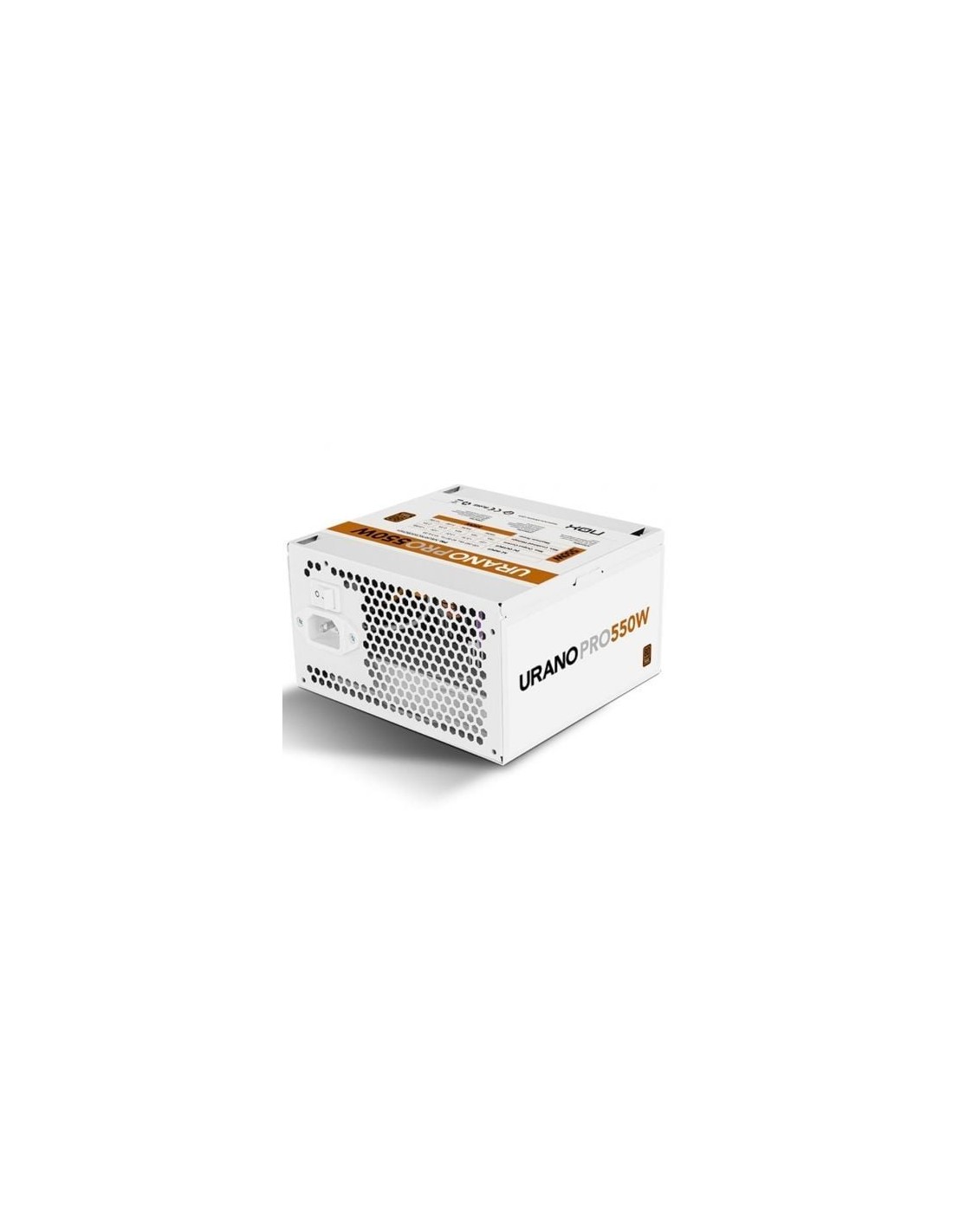 Fuente de Alimentación Nox Hummer Urano Pro White 550W 80 Plus Bronze