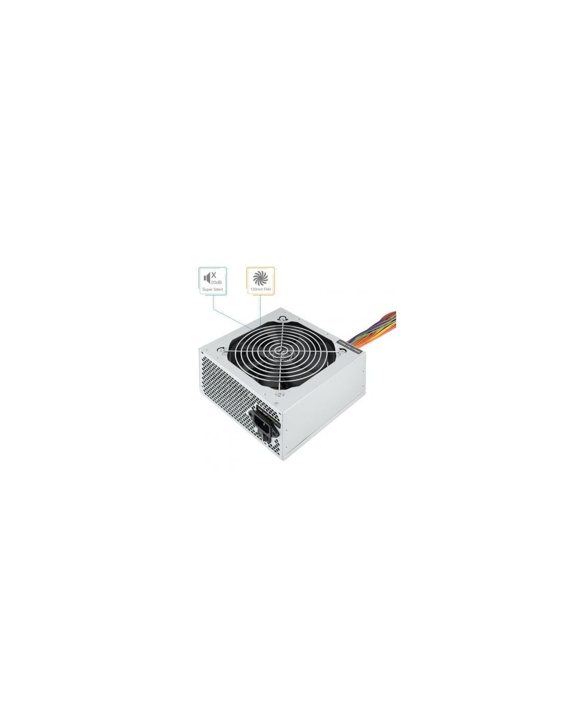 Fuente de Alimentación TooQ TQEP-500SSE-O OEM 500W | Logroño