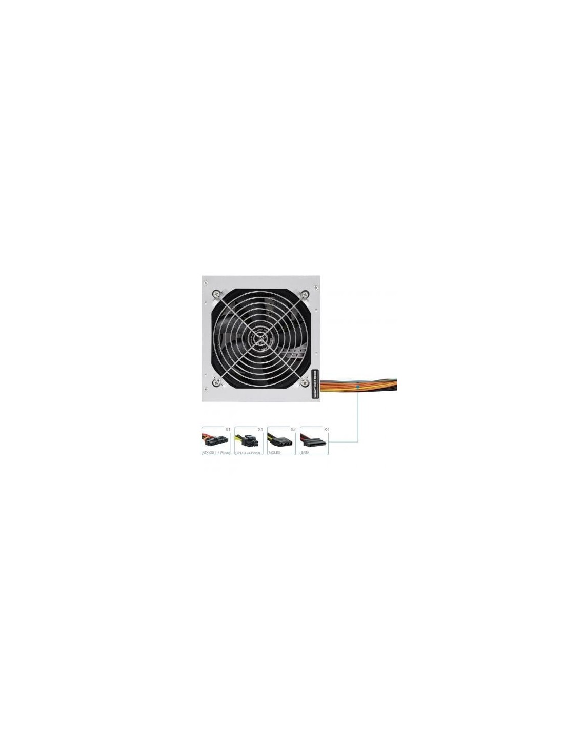 Fuente de Alimentación TooQ TQEP-500SSE-O OEM 500W | Logroño