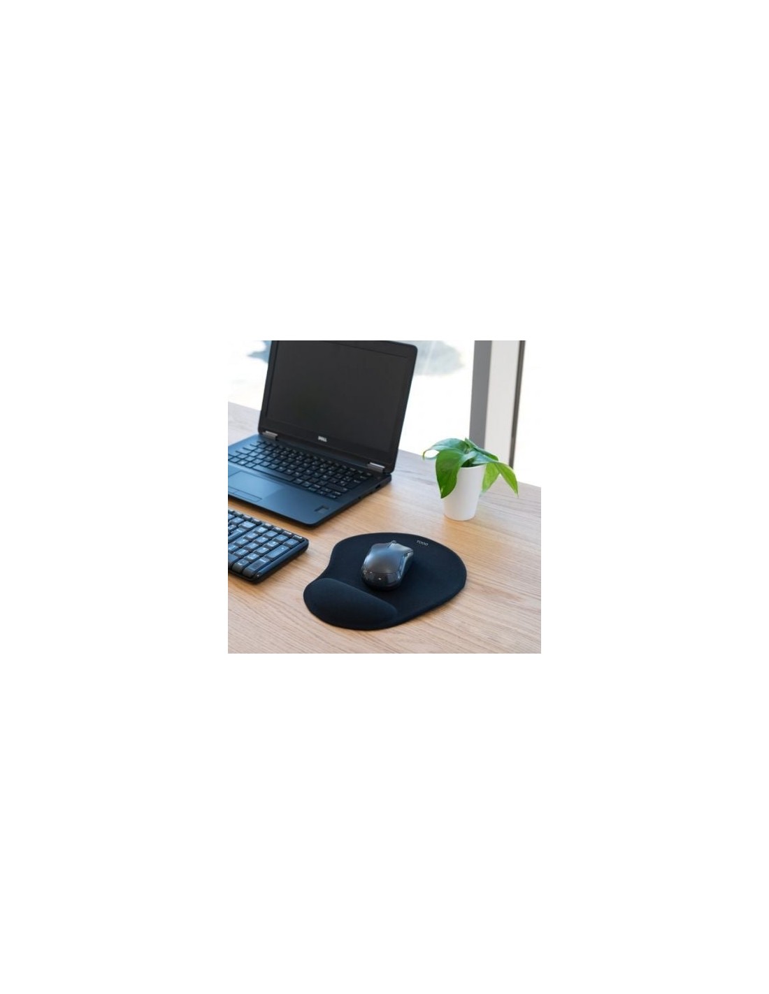 Alfombrilla Ergonómica TooQ TQMP1001-B, 230 x 200 x 20mm