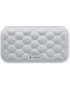Reposamuñecas Subblim Ergo AirPadding, Plateado | El Ocio Virtual