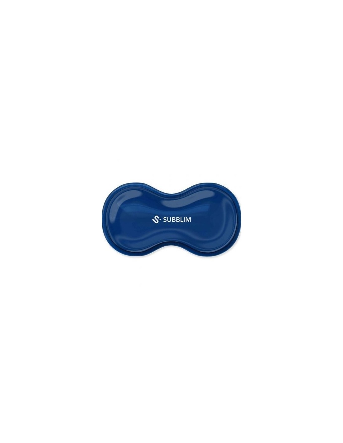 Reposamuñecas Subblim Ergo Cristal Flex, Azul Oscuro | El Ocio Virtual