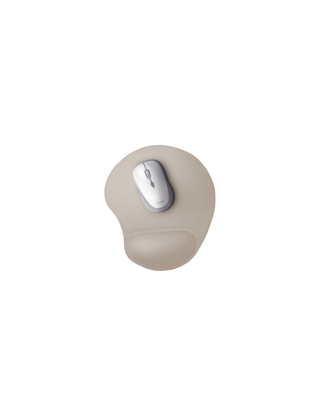 Alfombrilla Ergonómica Trust BigFoot Pad, 16 x 205 x 236mm, Beige
