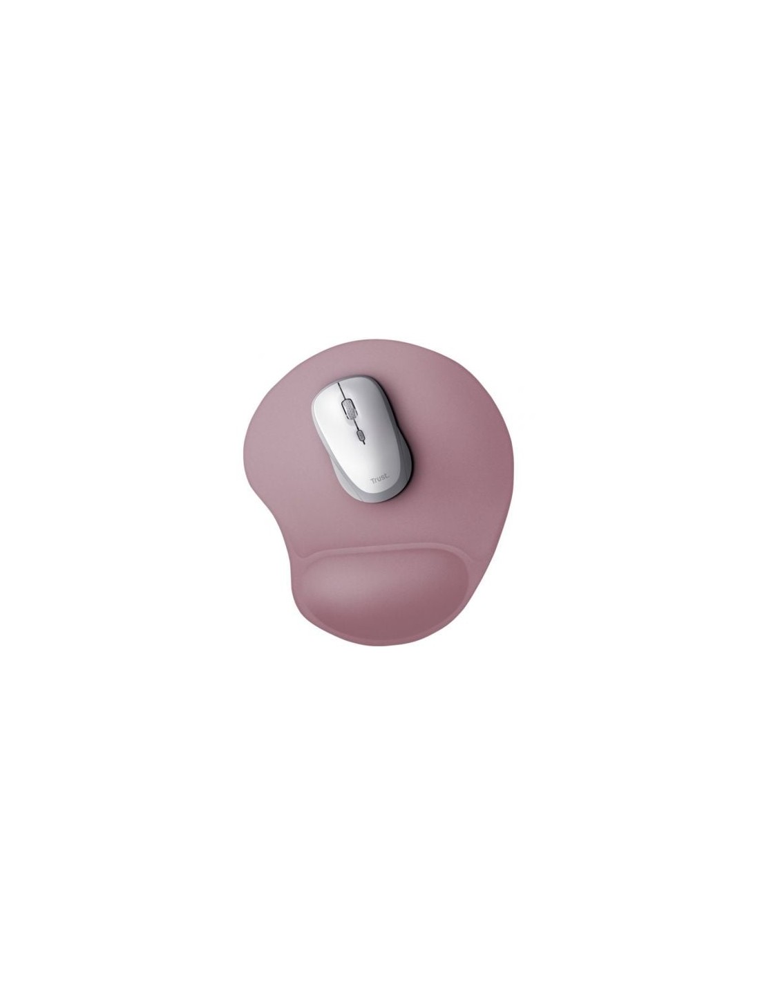 Alfombrilla Ergonómica Trust BigFoot Pad, 16 x 205 x 236mm, Rosa