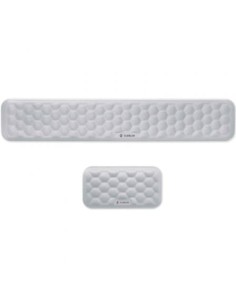 Pack de 2 Reposamuñecas Subblim Ergo AirPadding, Plateadas