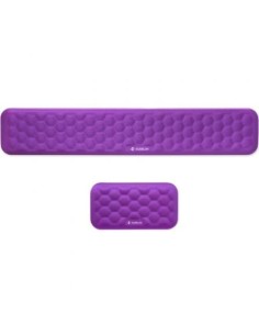 Pack de 2 Reposamuñecas Subblim Ergo AirPadding, Púrpura