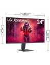 Monitor Gaming LG UltraGear 24G411A-B 23.7", Full HD, 1ms, 144Hz, IPS,