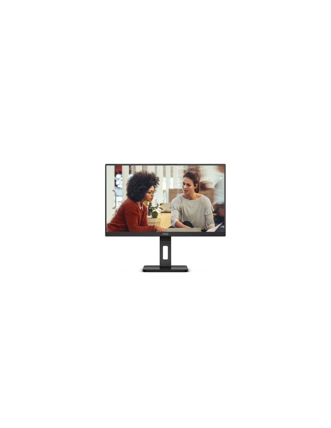 Monitor AOC 24E3QAF 23.8", Full HD, Multimedia, Regulable en altura, N