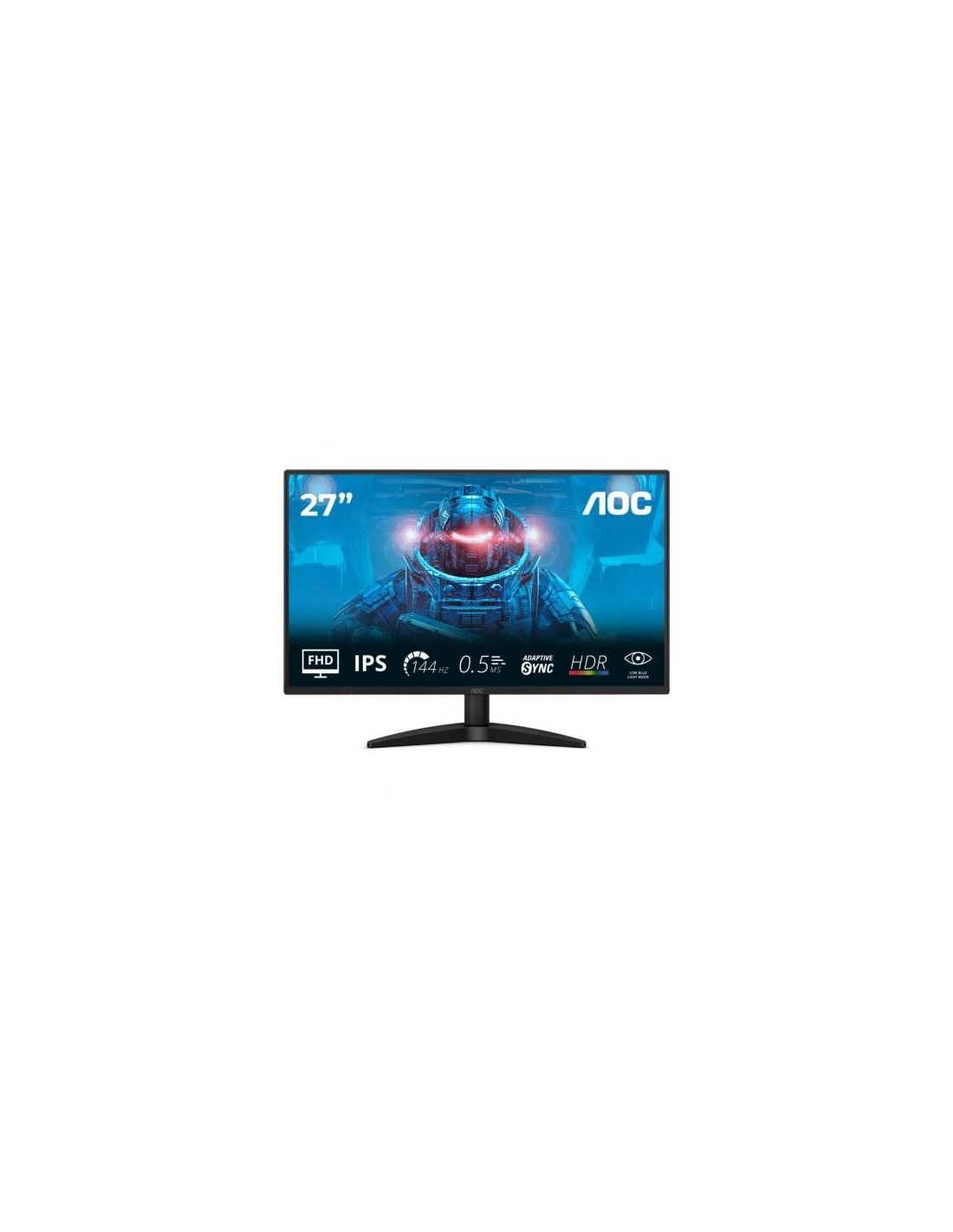 Monitor Gaming AOC 27B36X 27", Full HD, 0.5ms, 144Hz, IPS, Negro