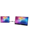 Monitor Portátil Verbatim PM-14 14", Full HD, Multimedia, Negro