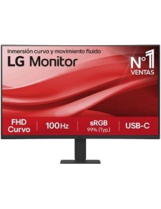 Monitor Curvo LG 27U421A-B 27", Full HD, Negro | El Ocio Virtual