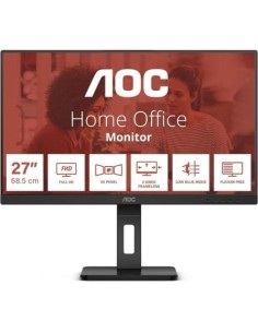 Monitor Profesional AOC 27E3QAF 27", Full HD, Multimedia, Regulable en