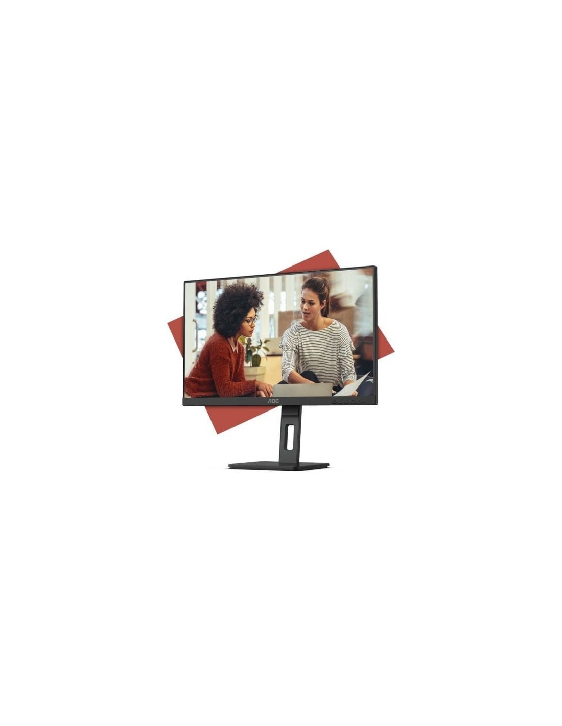 Monitor Profesional AOC 27E3QAF 27", Full HD, Multimedia, Regulable en