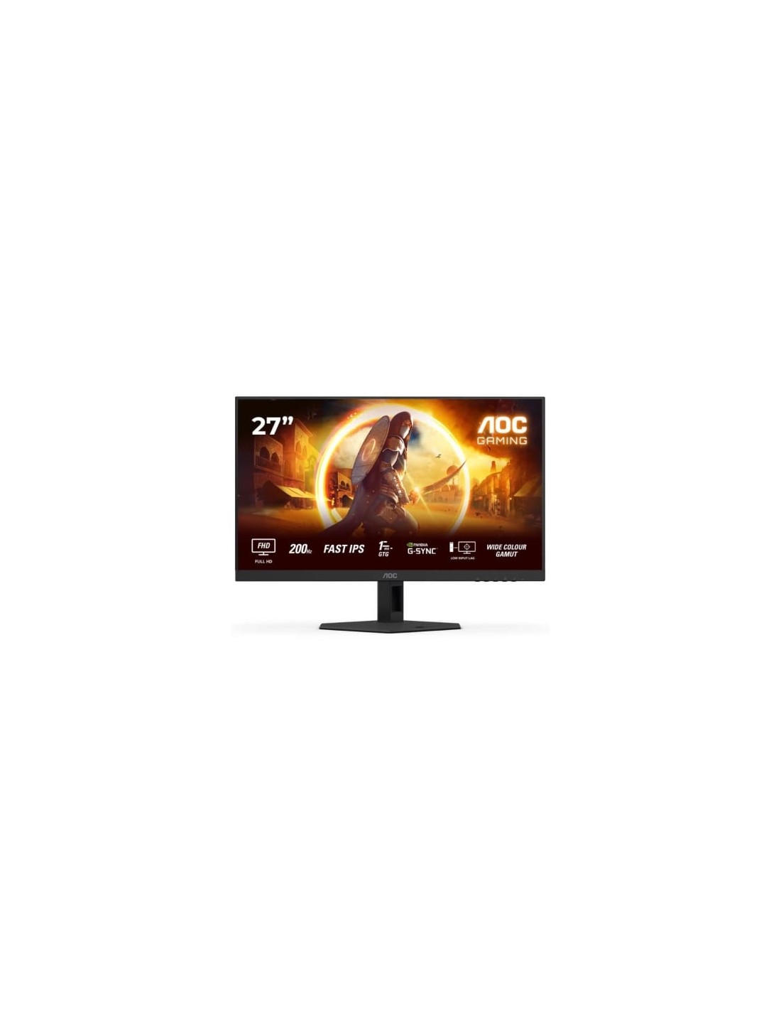 Monitor Gaming AOC 27G4HRE 27", Full HD, 1ms, 200Hz, IPS, Multimedia, 