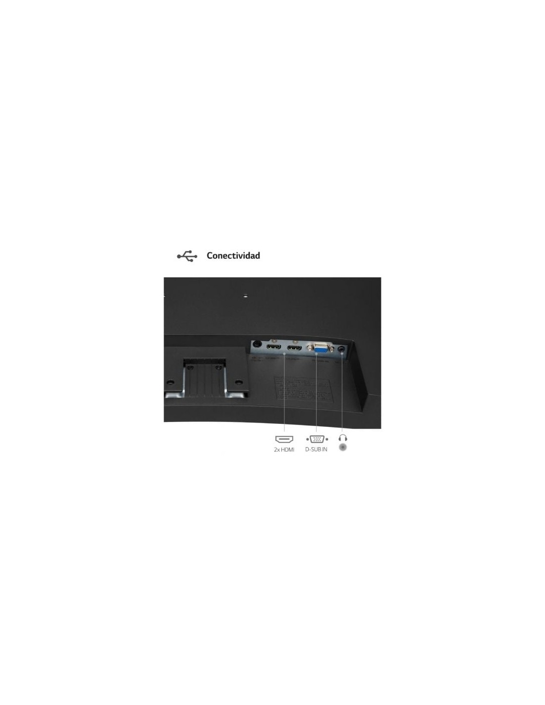 Monitor Curvo LG 32MR50C-B 31.5", Full HD, Negro | El Ocio Virtual