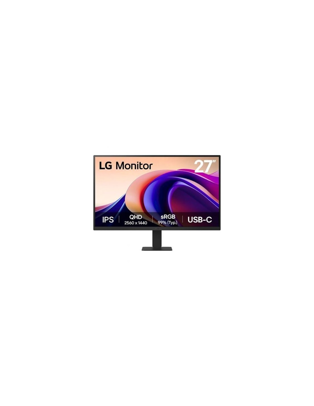 Monitor LG 27U631A-B 27", QHD, Negro | El Ocio Virtual