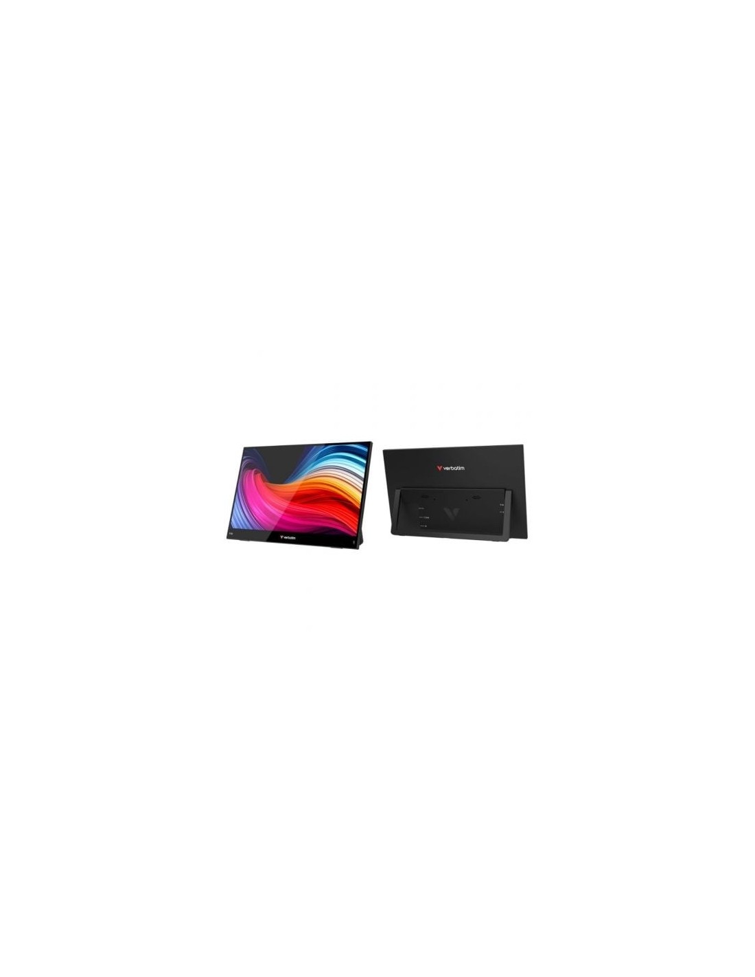 Monitor Portátil Táctil Verbatim Touch Light 15.6", Full HD, Multimedi
