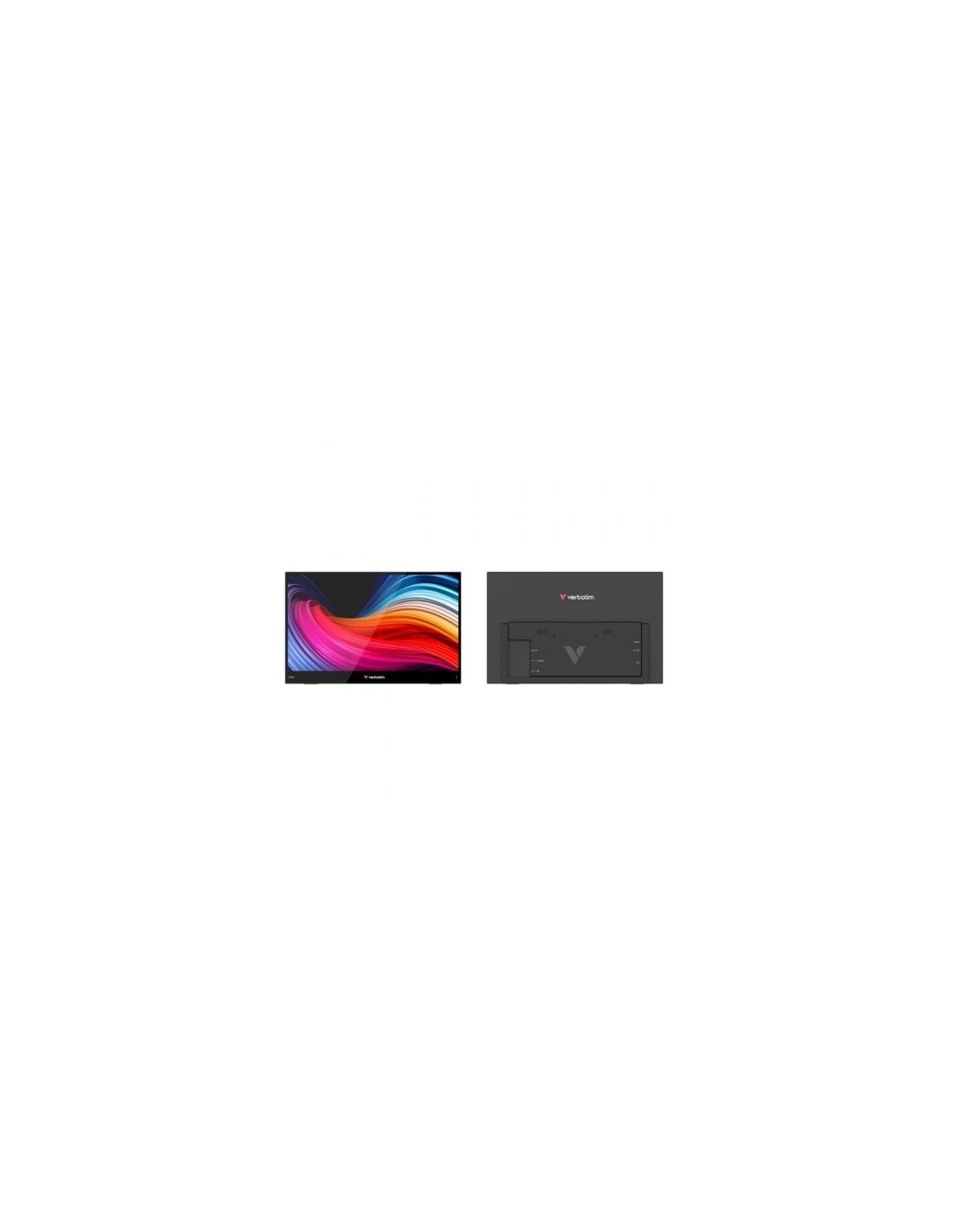 Monitor Portátil Táctil Verbatim Touch Light 15.6", Full HD, Multimedi