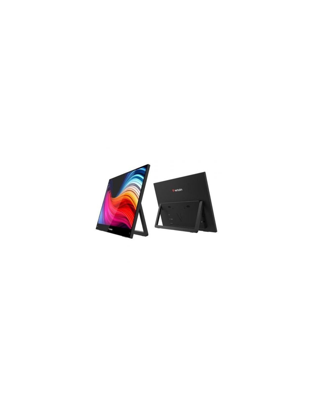 Monitor Portátil Táctil Verbatim Touch Light 15.6", Full HD, Multimedi