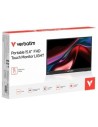 Monitor Portátil Táctil Verbatim Touch Light 15.6", Full HD, Multimedi