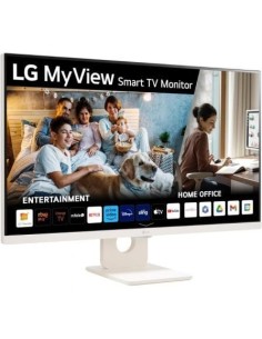 Smart Monitor LG MyView 32SR50F-W 31.5", Full HD, Multimedia, Smart TV