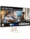Smart Monitor LG MyView 32SR50F-W 31.5", Full HD, Multimedia, Smart TV