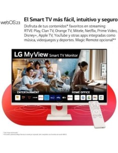 Smart Monitor LG MyView 32SR50F-W 31.5", Full HD, Multimedia, Smart TV 2