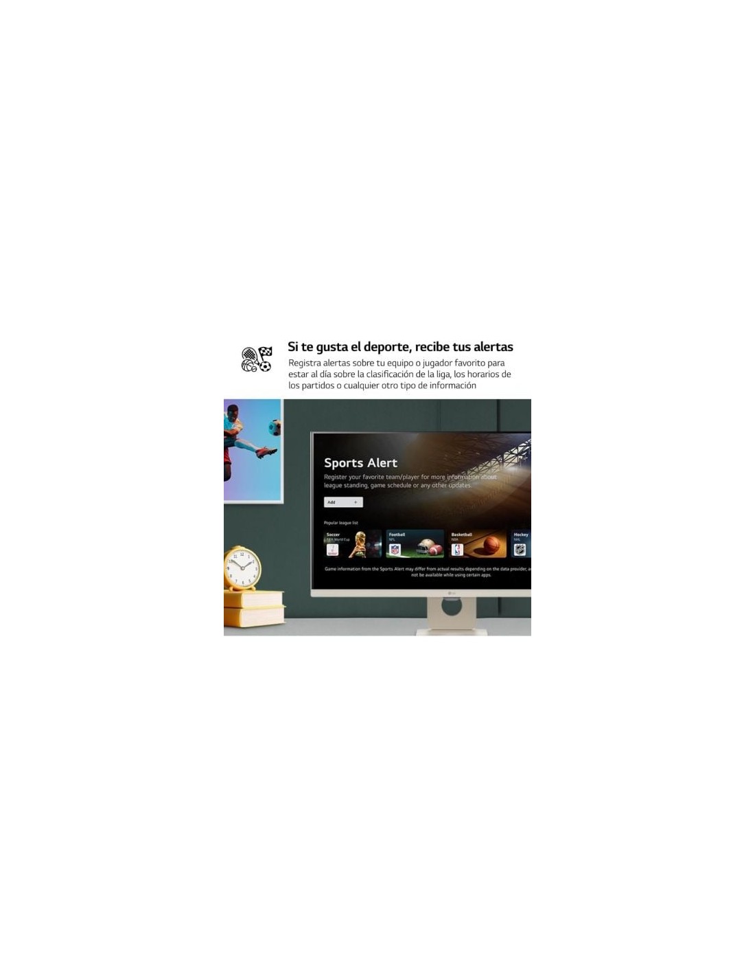 Smart Monitor LG MyView 32SR50F-W 31.5", Full HD, Multimedia, Smart TV