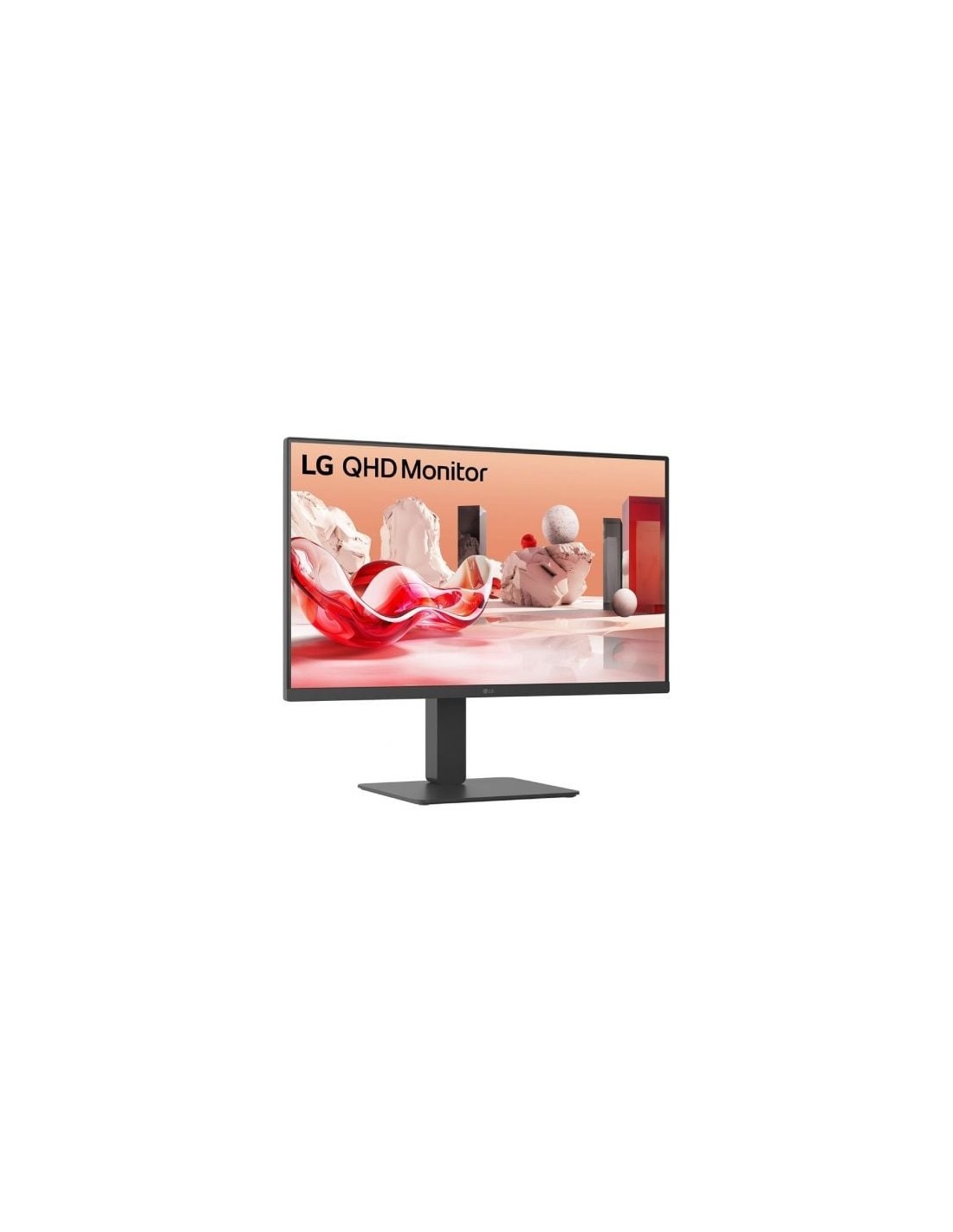 Monitor Profesional LG 27BA45QB-B 27", QHD, Multimedia, Regulable en a